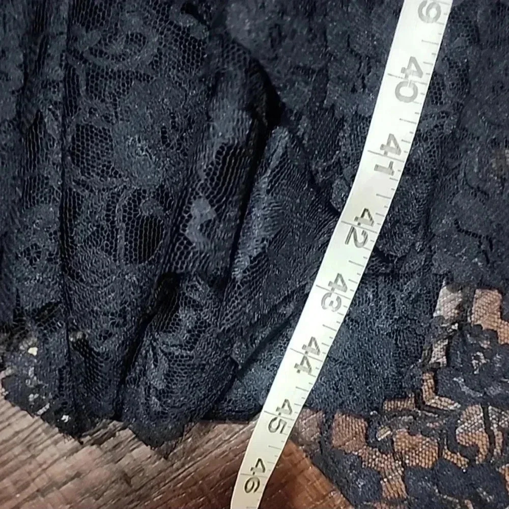 SCARLETT's Vintage 80s Lace Gothic Witchy Grunge Dress - Picture 10 of 13